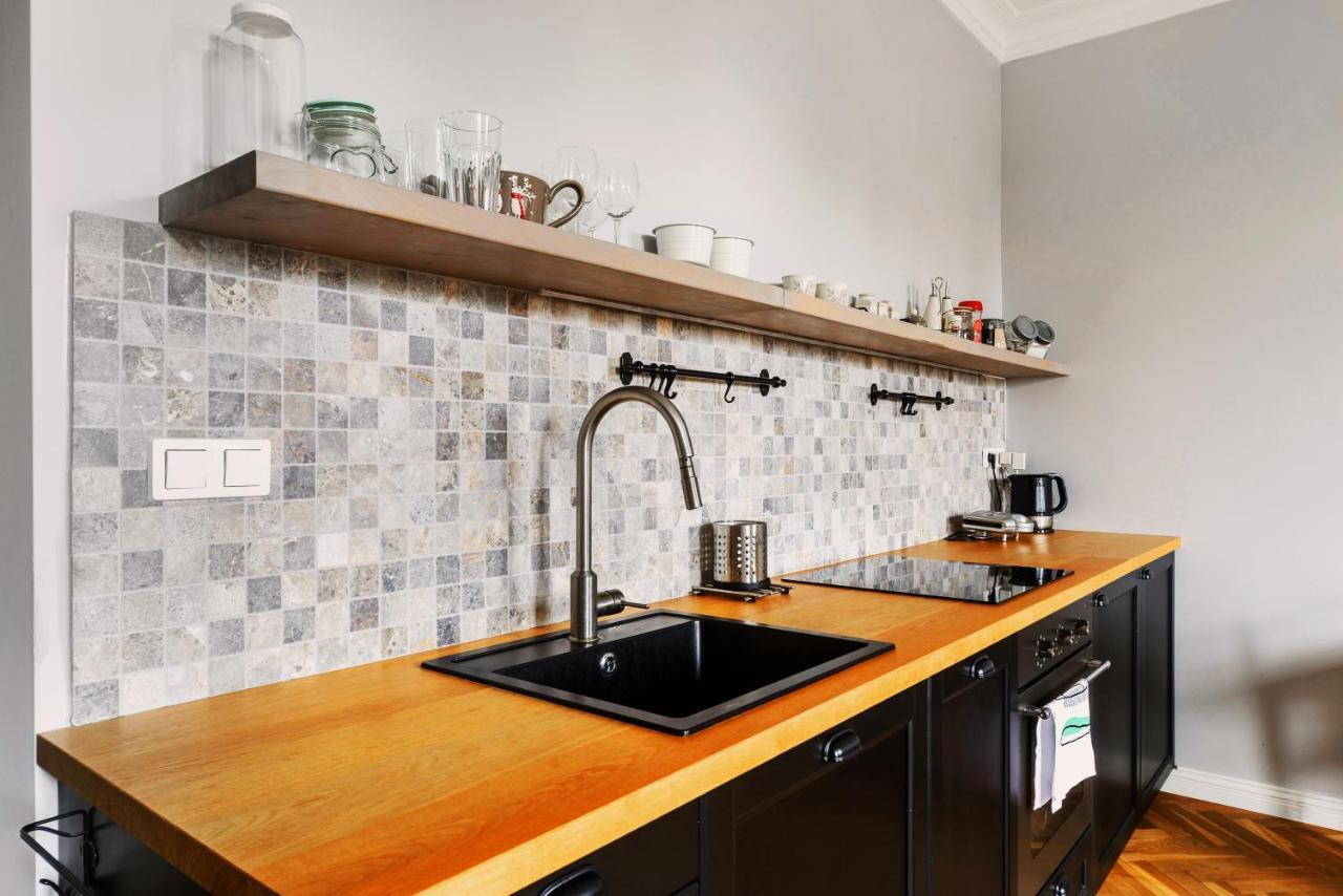 Ferienwohnung Designer Flat In The Heart Of Old Town Warschau Exterior foto