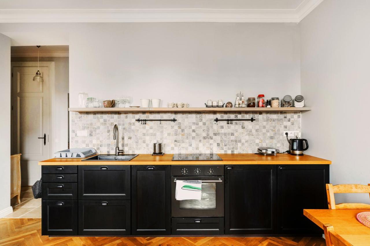 Ferienwohnung Designer Flat In The Heart Of Old Town Warschau Exterior foto